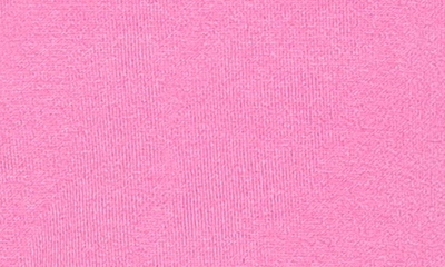 Shop Alexia Admor Lena Stripe Short Sleeve Polo Sweater In Pink
