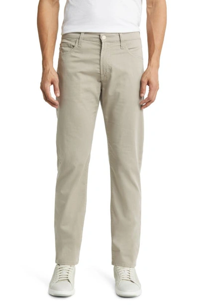 Ag Everett Commuter Performance Slim Straight Pants In Dry Dust