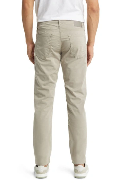 Ag Everett Commuter Performance Slim Straight Pants In Dry Dust