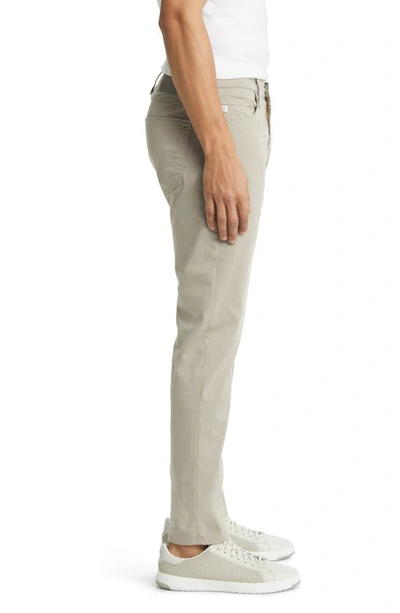Ag Everett Commuter Performance Slim Straight Pants In Dry Dust