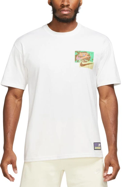Shop Nike Max90 Festival Graphic T-shirt In White