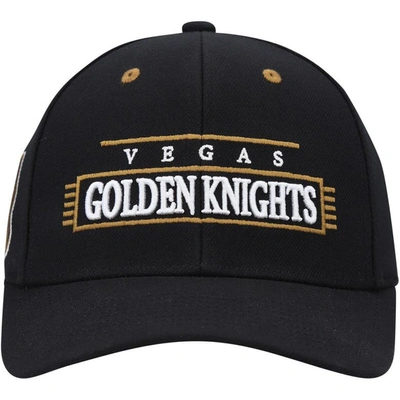 Shop Mitchell & Ness Black Vegas Golden Knights Lofi Pro Snapback Hat