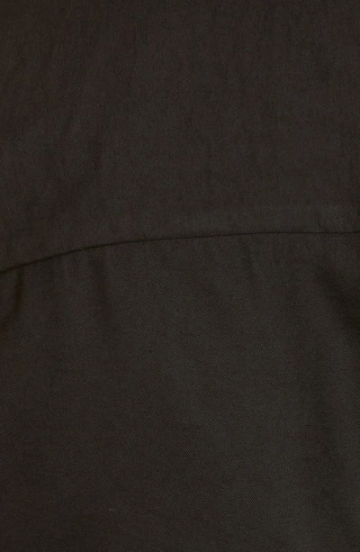Jacquemus Les Sculptures Relaxed Bahia Shirt With Bow In Black