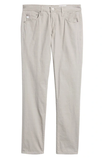 Shop Ag Tellis Grid Slim Fit Pants In Culver Taupe Multi