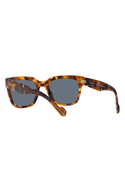 Vogue 54mm Polarized Square Sunglasses In Tortoise