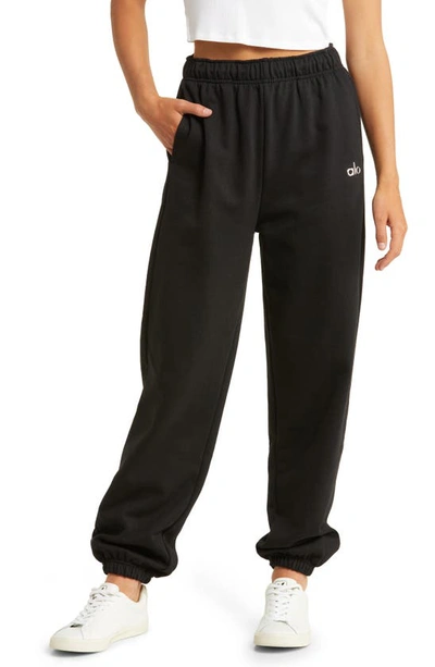 Shop Alo Yoga Alo Accolade Sweatpants In Black