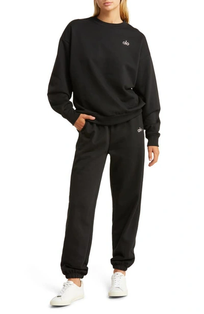 Shop Alo Yoga Accolade Sweatpants In Black