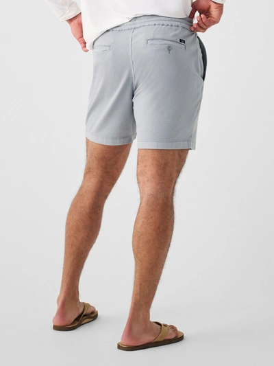 Shop Faherty Essential Drawstring Short (6.5" Inseam) In Rocky Grey