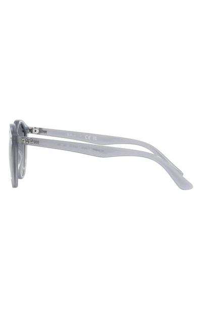 Ray Ban Junior 44mm Round Sunglasses In Blue Gradient