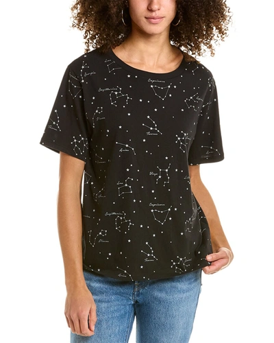 Shop Chrldr Constellation Wide T-shirt In Black