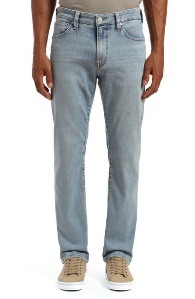 Shop 34 Heritage Courage Straight Leg Jeans In Bleached Urban