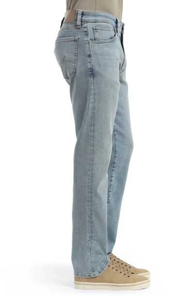 Shop 34 Heritage Courage Straight Leg Jeans In Bleached Urban