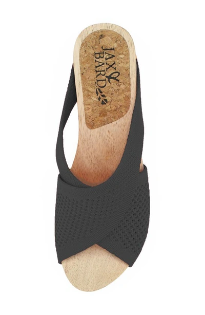 Shop Jax And Bard Libby Hill Sandal In Pitch Black