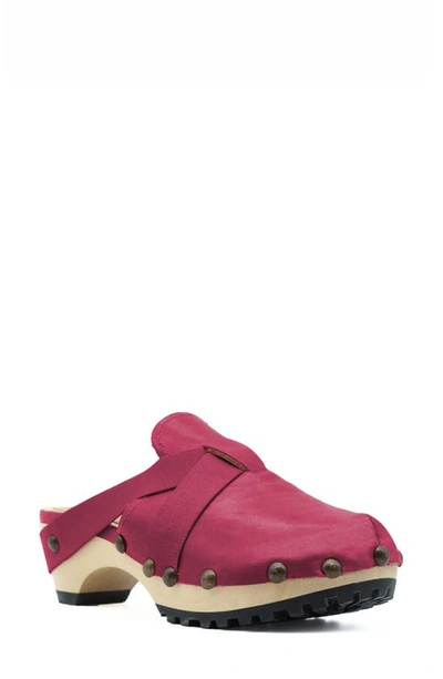 Shop Jax And Bard Beatrice Clog In Ruby Red