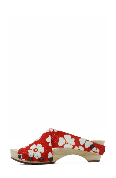 Shop Jax And Bard Libby Hill Sandal In Phloxy Red