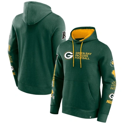 Fanatics Branded Green Green Bay Packers Extra Innings Pullover