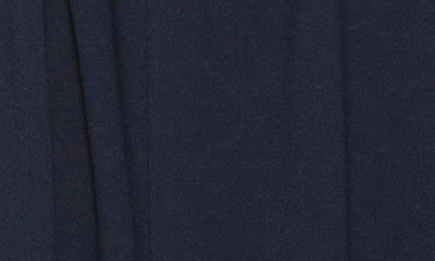 Shop Alexia Admor Paris Sleeveless Asymmetric Tie Midi Dress In Navy
