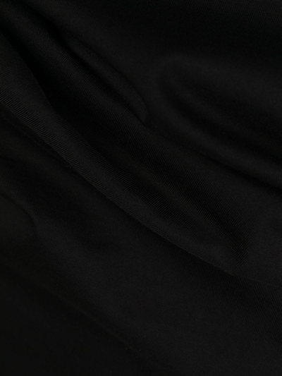 Shop Dsquared2 Icon Cotton Short Dress In Black