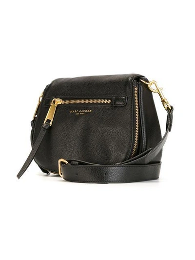 Shop Marc Jacobs Small Recruit Crossbody Bag In Black