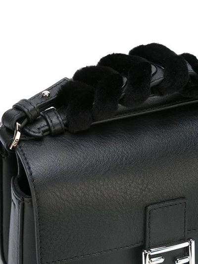Shop Fendi Micro Double Baguette Crossbody Bag