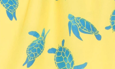 Rainforest Turtles Of The Sea Swim Trunks In Lemon