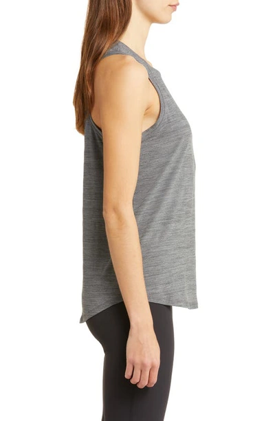 Shop Zella Energy Performance Tank In Grey Magnet