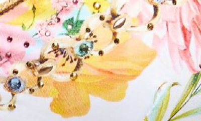 Shop Camilla Sunlight Symphony Floral Crystal Embellished Bralette Bikini Top
