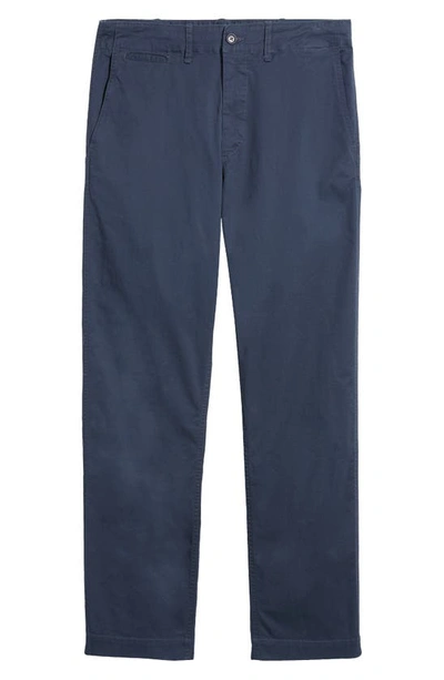Shop Buck Mason Ford Carry-on Twill Pants In Mariner Navy
