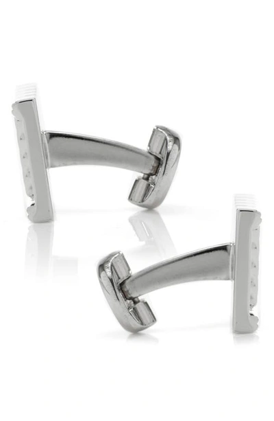 Shop Cufflinks, Inc Engraved Cuff Links In Silver