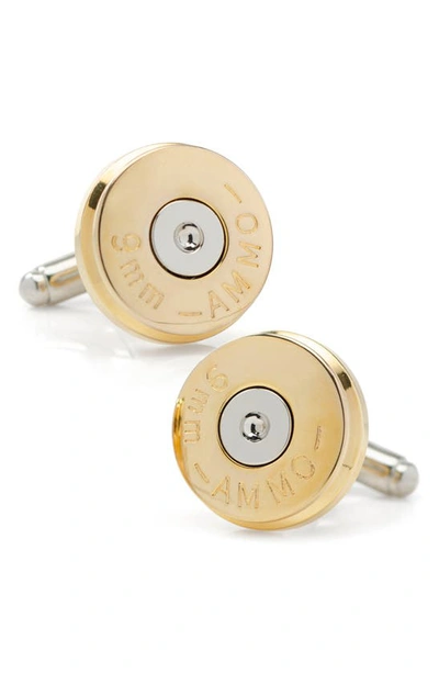 Shop Cufflinks, Inc Bullet Cuff Links In Gold