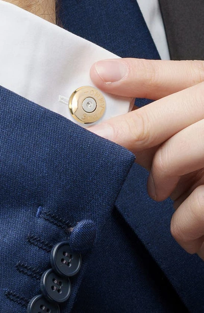 Shop Cufflinks, Inc Bullet Cuff Links In Gold