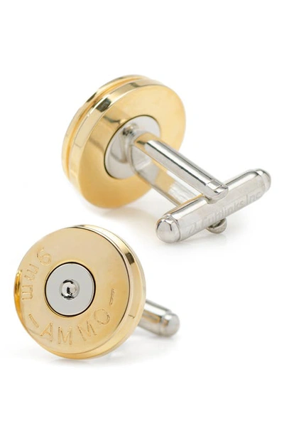 Shop Cufflinks, Inc Bullet Cuff Links In Gold