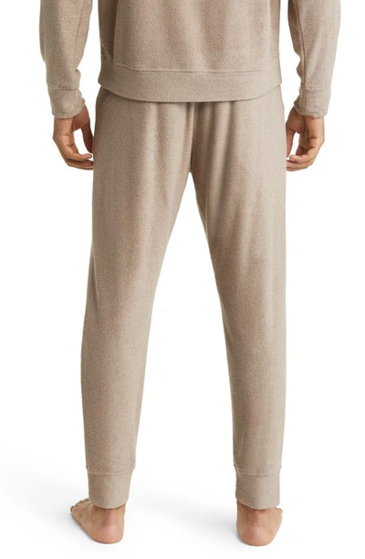 Shop Ugg Brantley Brushed Terry Pajama Joggers In Wolf Grey