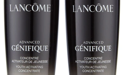Shop Lancôme Advanced Génifique Youth Activating Concentrate Anti-aging Face Serum Duo Set (limited Edition) Usd 