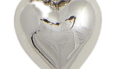 Petit Moments Beagan Heart Pendant Necklace In Silver