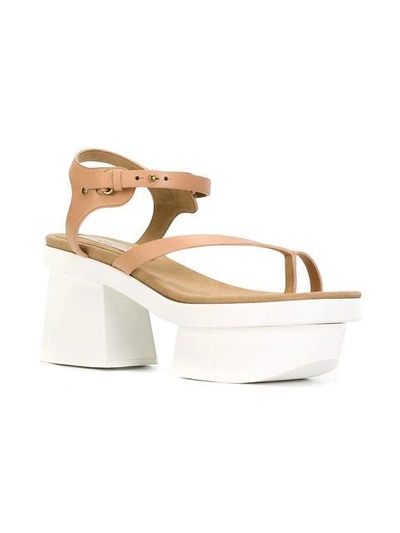 Shop Stella Mccartney Thong Platform Sandals