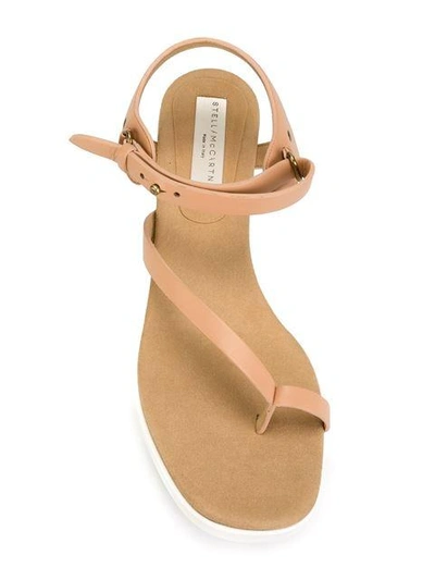 Shop Stella Mccartney Thong Platform Sandals