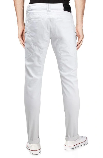 X-ray Stretch Twill Slim Fit Cargo Pants In Whitednu