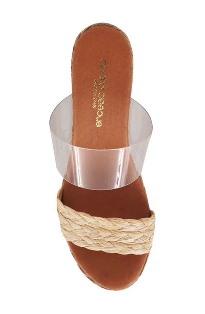 Shop Andre Assous Anfisa Espadrille Wedge Sandal In Beige