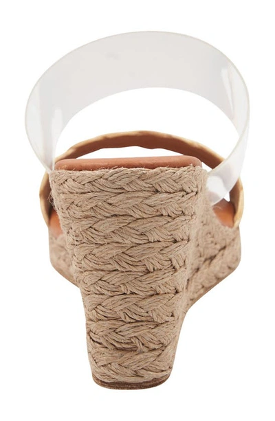 Shop Andre Assous André Assous Anfisa Espadrille Wedge Sandal In Beige