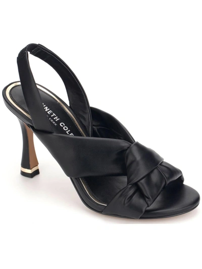 Shop Kenneth Cole New York Blanche Womens Dressy Slip On Heels In Black