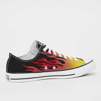 Shop Converse Chuck Taylor All Star Ox Black Low Textile Sneakers In Multi