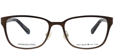 Shop Kate Spade Ninette Square Eyeglasses In White