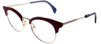 Shop Tommy Hilfiger Th 1540 Cat-eye Eyeglasses In Blue