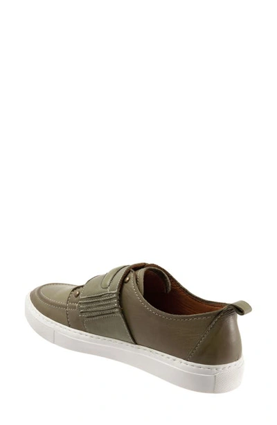 Shop Bueno Relax Slip-on Sneaker In Sage Leather