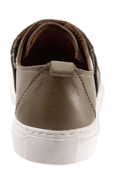 Shop Bueno Relax Slip-on Sneaker In Sage Leather