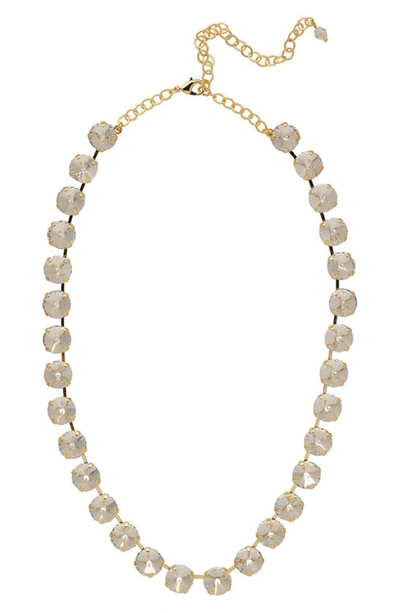 Shop Sorrelli Mara Statement Necklace In Crystal