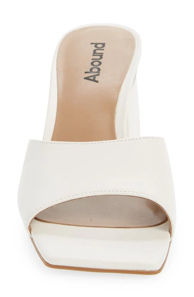 Shop Abound Erica Clear Strap Sandal In Ivory