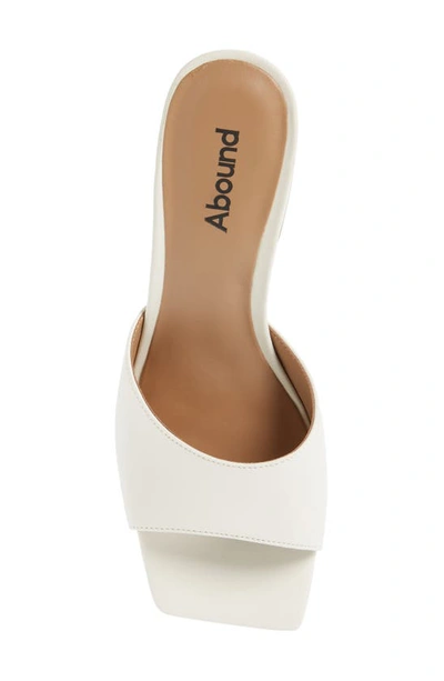 Shop Abound Erica Clear Strap Sandal In Ivory
