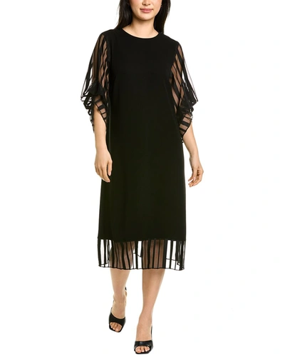 Shop Snider Chelsea Midi Dress In Black